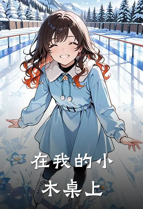 在我的小木桌上