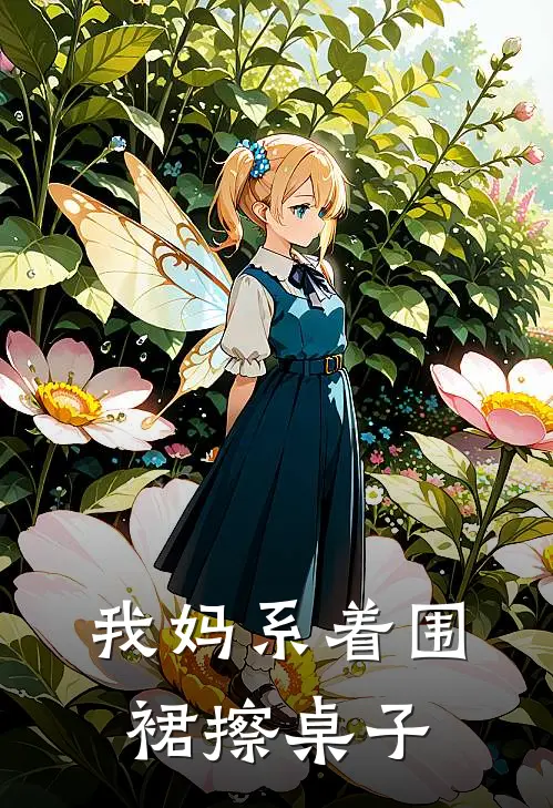 我妈系着围裙擦桌子