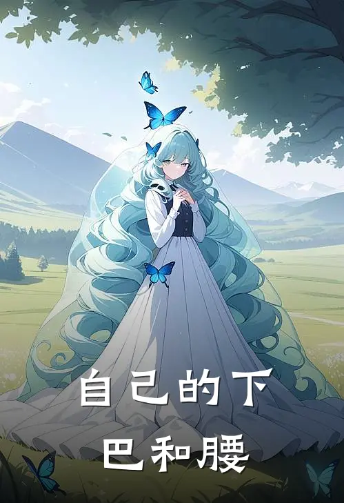 自己的下巴和腰