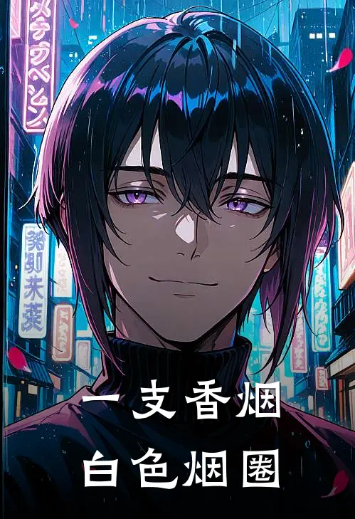 一支香烟白色烟圈