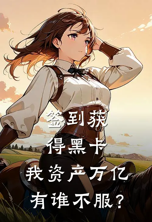 签到获得黑卡，我资产万亿有谁不服？