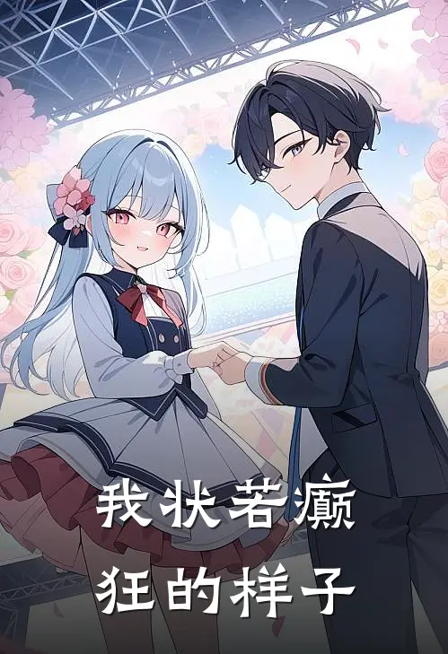 我状若癫狂的样子