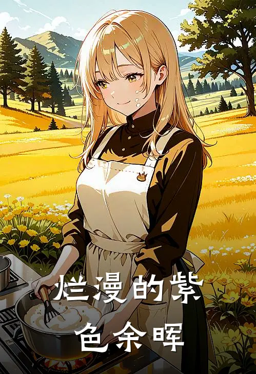 烂漫的紫色余晖