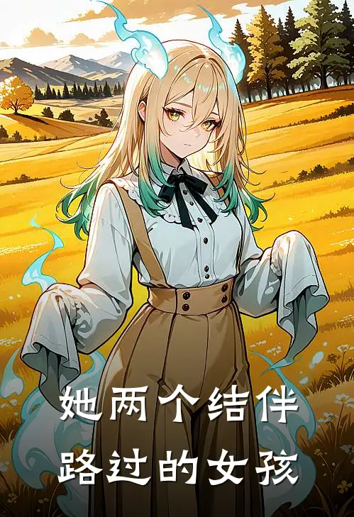 她两个结伴路过的女孩