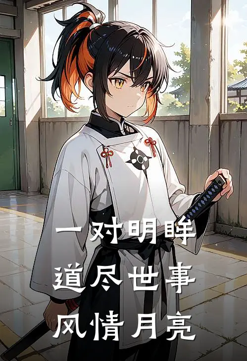 一对明眸道尽世事风情月亮