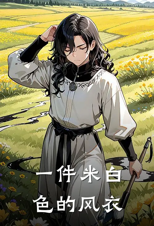 一件米白色的风衣