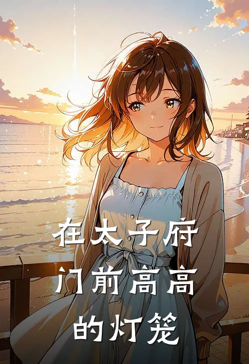 在太子府门前高高的灯笼