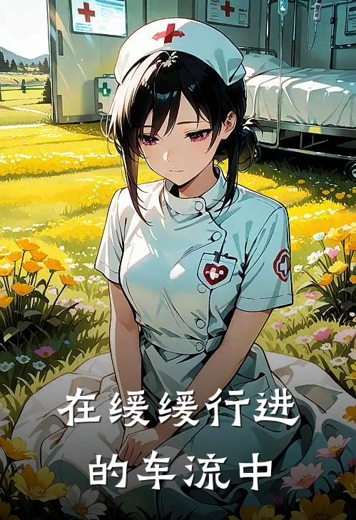 在缓缓行进的车流中