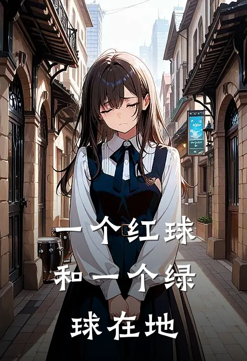 一个红球和一个绿球在地