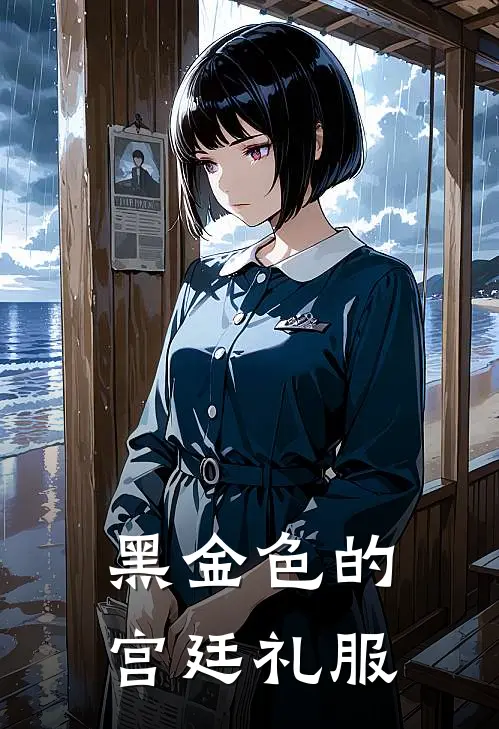 黑金色的宫廷礼服