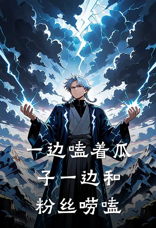 一边嗑着瓜子一边和粉丝唠嗑