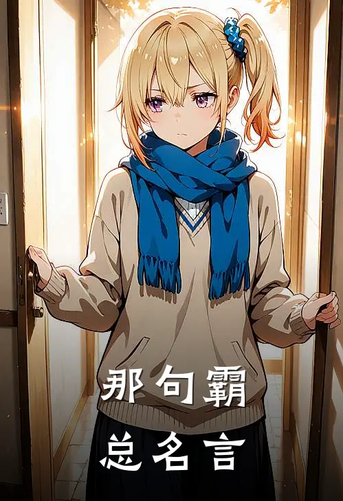 那句霸总名言