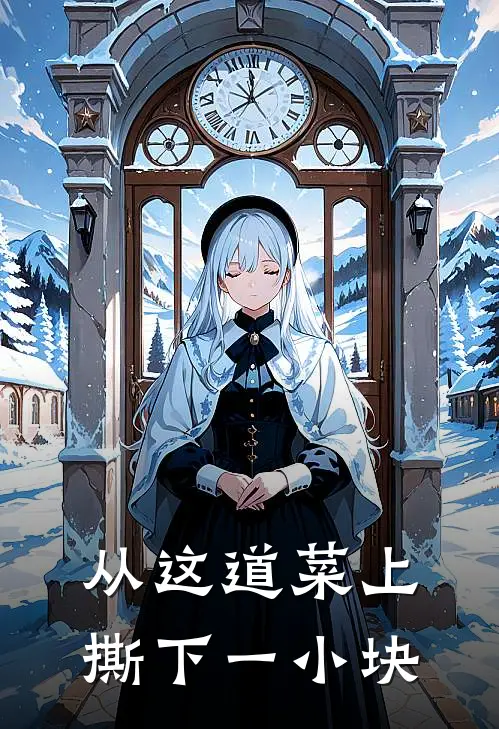 从这道菜上撕下一小块