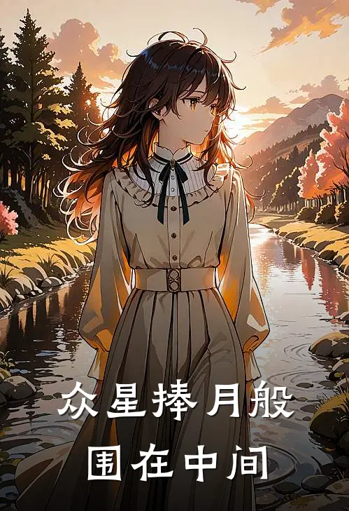 众星捧月般围在中间