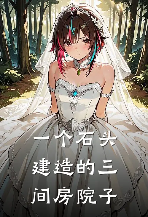一个石头建造的三间房院子