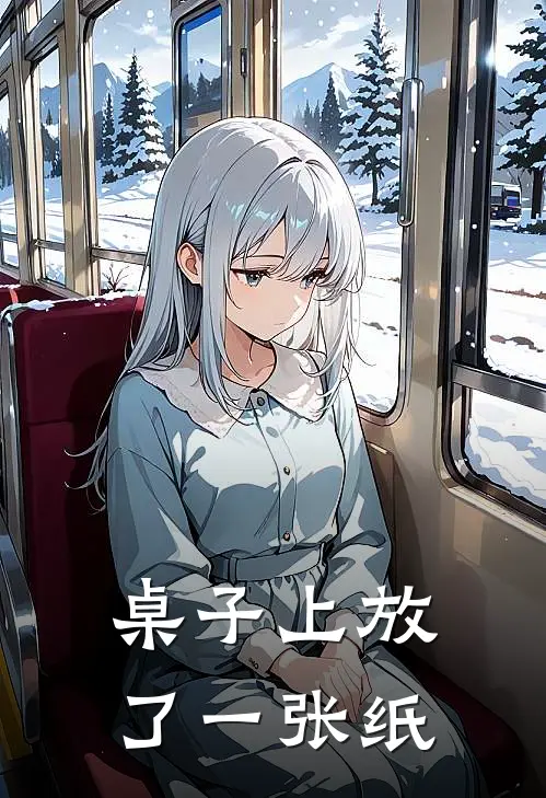 桌子上放了一张纸