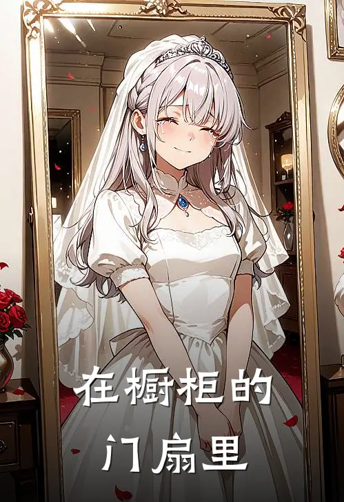 在橱柜的门扇里