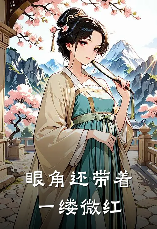 眼角还带着一缕微红