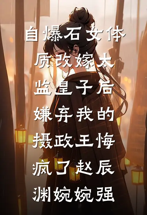 自爆石女体质改嫁太监皇子后，嫌弃我的摄政王悔疯了赵辰渊婉婉强