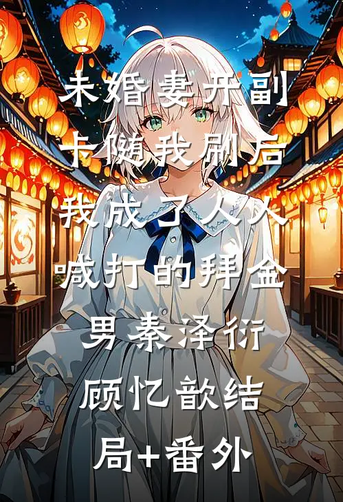 未婚妻开副卡随我刷后，我成了人人喊打的拜金男秦泽衍顾忆歆结局+番外