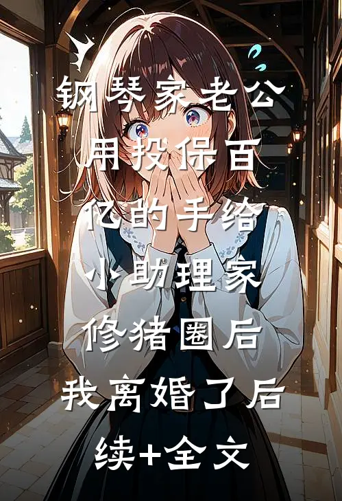 钢琴家老公用投保百亿的手给小助理家修猪圈后，我离婚了后续+全文