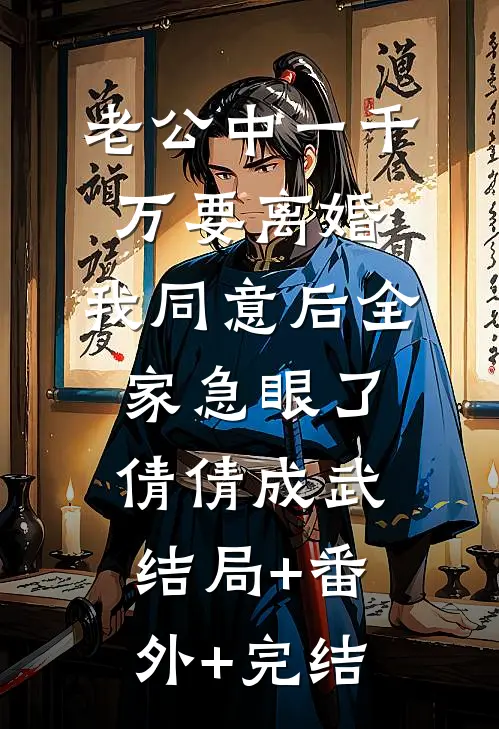 老公中一千万要离婚，我同意后全家急眼了倩倩成武结局+番外+完结