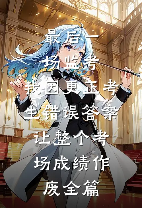 最后一场监考，我因更正考生错误答案，让整个考场成绩作废全篇