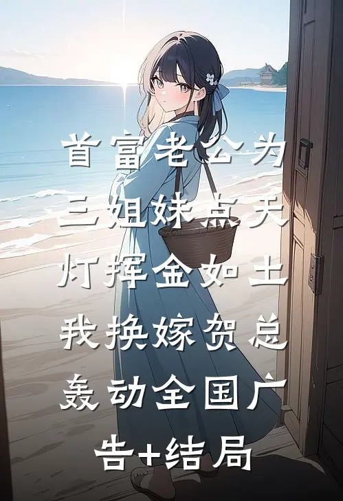 首富老公为三姐妹点天灯挥金如土，我换嫁贺总轰动全国广告+结局