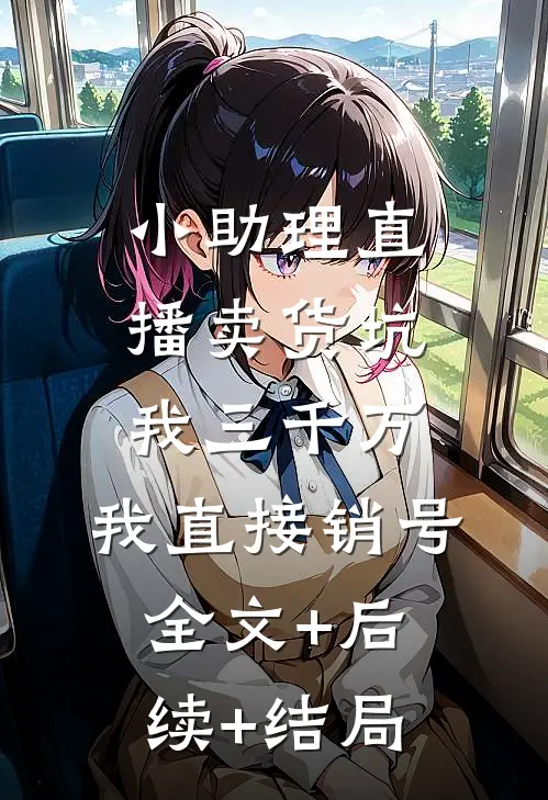 小助理直播卖货坑我三千万，我直接销号:全文+后续+结局