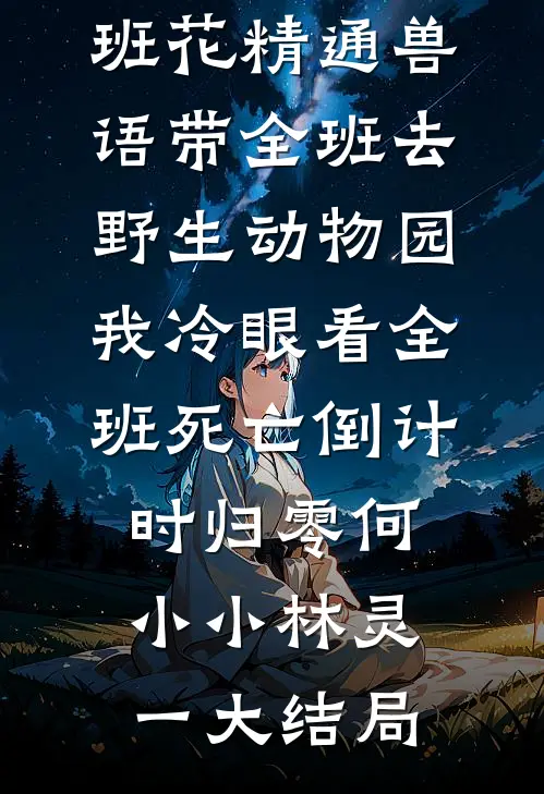 班花精通兽语带全班去野生动物园，我冷眼看全班死亡倒计时归零何小小林灵一大结局