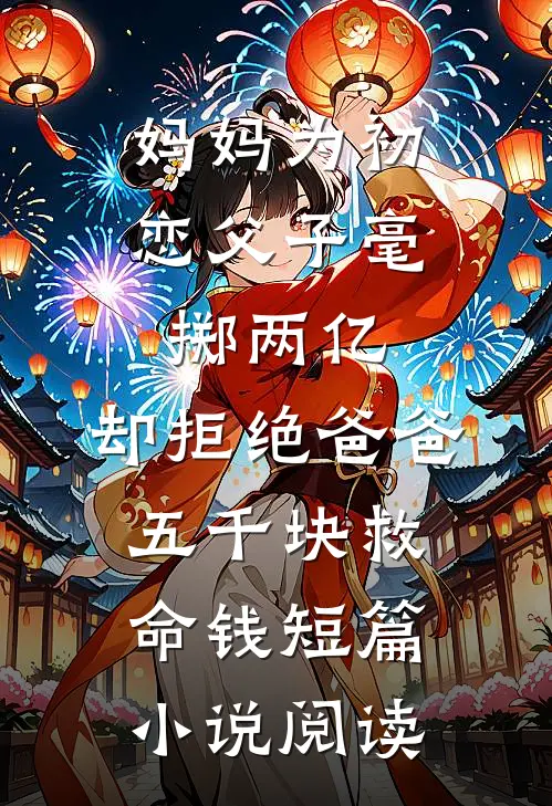 妈妈为初恋父子毫掷两亿，却拒绝爸爸五千块救命钱短篇小说阅读