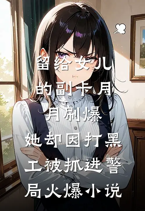 留给女儿的副卡月月刷爆，她却因打黑工被抓进警局火爆小说