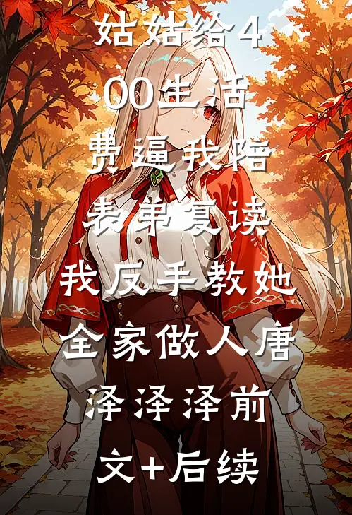 姑姑给400生活费逼我陪表弟复读，我反手教她全家做人唐泽泽泽前文+后续