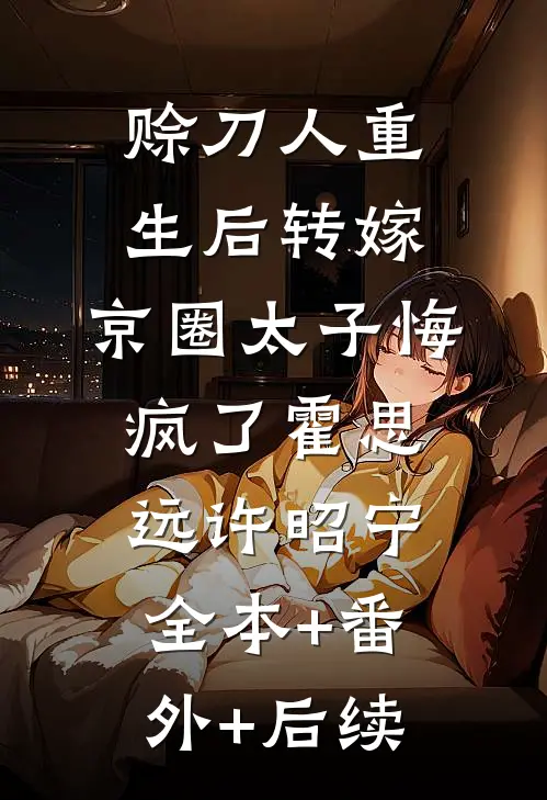 赊刀人重生后转嫁，京圈太子悔疯了霍思远许昭宁全本+番外+后续