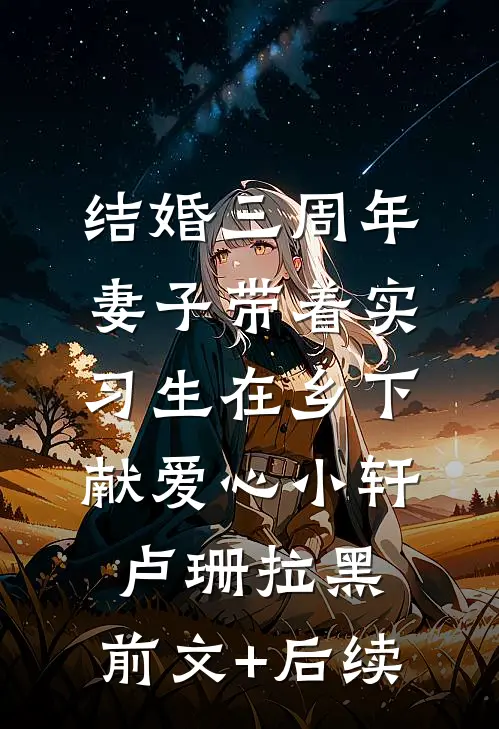 结婚三周年，妻子带着实习生在乡下献爱心小轩卢珊拉黑:前文+后续
