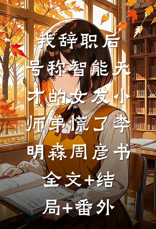 我辞职后，号称智能天才的女友小师弟慌了李明森周彦书全文+结局+番外