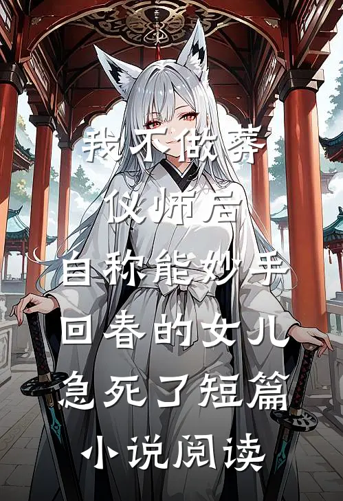 我不做葬仪师后，自称能妙手回春的女儿急死了短篇小说阅读