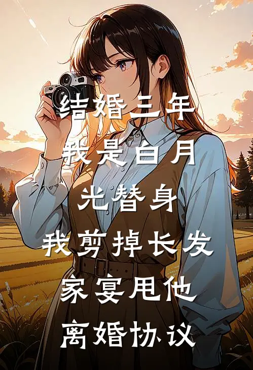 结婚三年我是白月光替身，我剪掉长发家宴甩他离婚协议