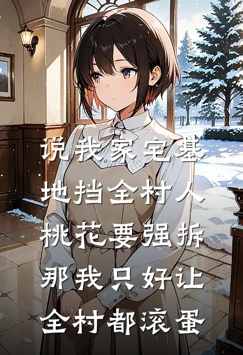 说我家宅基地挡全村人桃花要强拆，那我只好让全村都滚蛋
