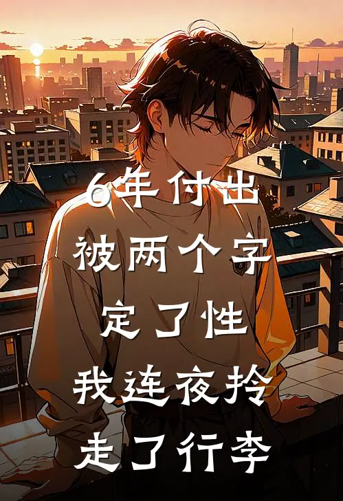 6年付出被两个字定了性，我连夜拎走了行李
