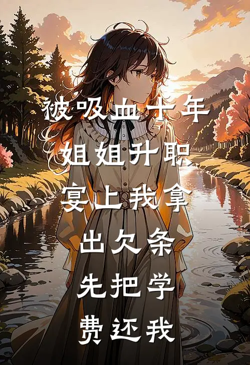 被吸血十年，姐姐升职宴上我拿出欠条：先把学费还我