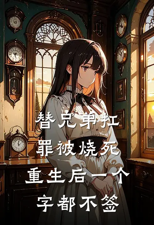 替兄弟扛罪被烧死，重生后一个字都不签