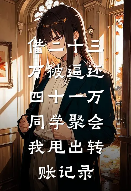 借二十三万被逼还四十一万,同学聚会我甩出转账记录