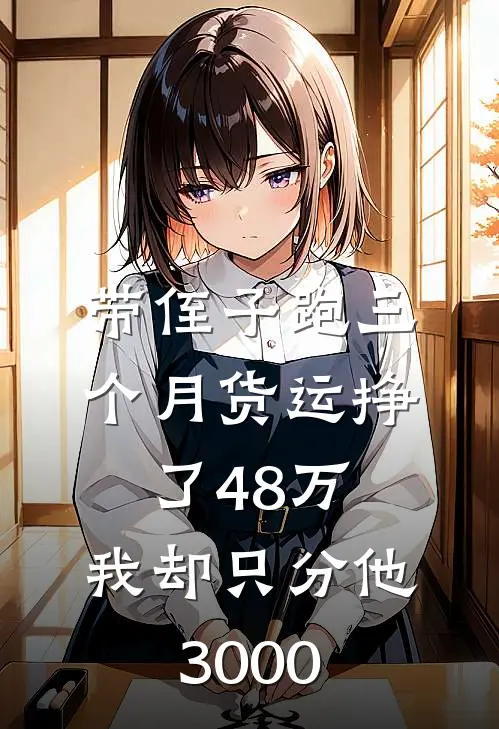 带侄子跑三个月货运挣了48万，我却只分他3000