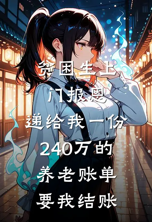 贫困生上门“报恩”，递给我一份240万的养老账单要我结账