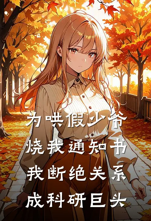 为哄假少爷烧我通知书，我断绝关系成科研巨头