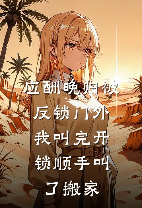 应酬晚归被反锁门外，我叫完开锁顺手叫了搬家