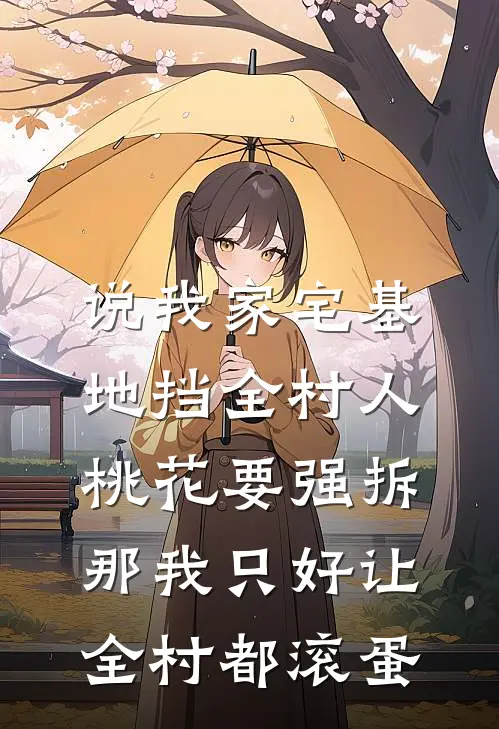 说我家宅基地挡全村人桃花要强拆，那我只好让全村都滚蛋