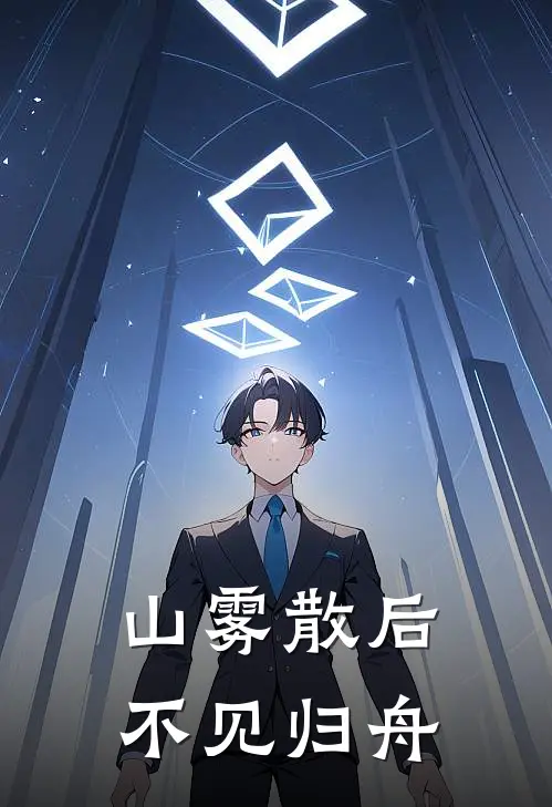 山雾散后,不见归舟