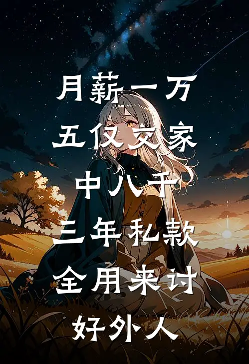 月薪一万五仅交家中八千，三年私款全用来讨好外人